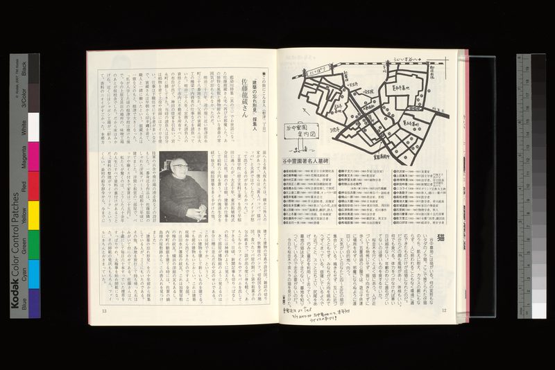 谷中霊園著名人墓碑