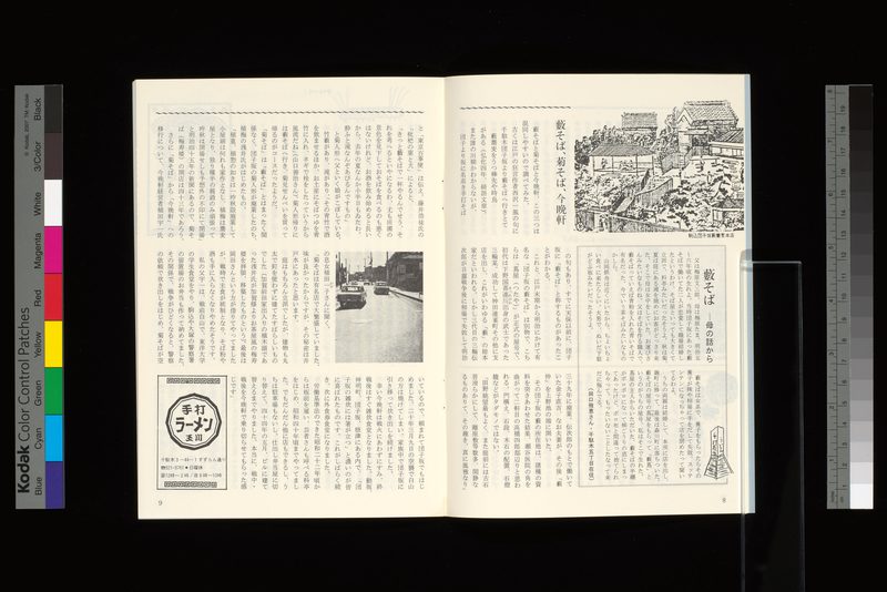 薮そば、菊そば、今晩軒