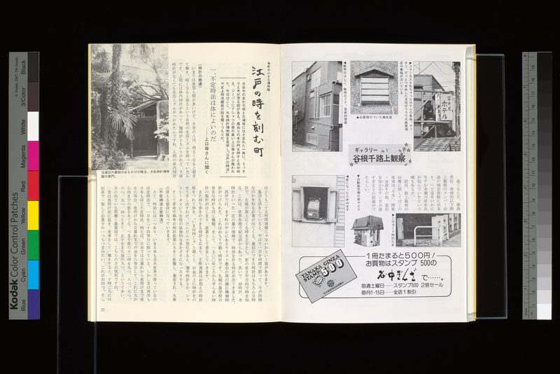 ギャラリー谷根千路上観察