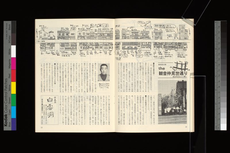 街並点描−the観音仲見世通り−渡辺肉店主人に聞く