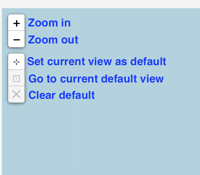 closeup of the mapping buttons with labels added